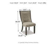 Tyler Creek Black/Grayish Brown Dining Chair (Set of 2) - D736-02X2