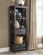 Tyler Creek Black/Gray Display Cabinet - DMV FurnitureCabinet