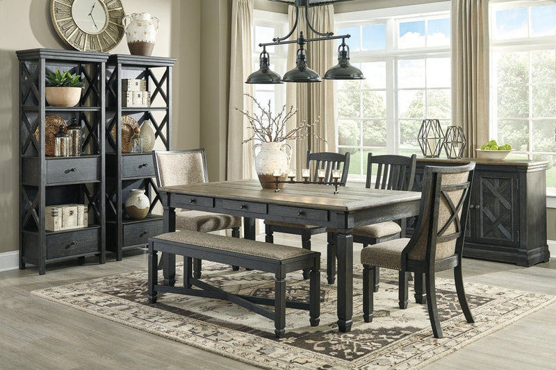 Tyler Creek Black/Gray Display Cabinet - DMV FurnitureCabinet