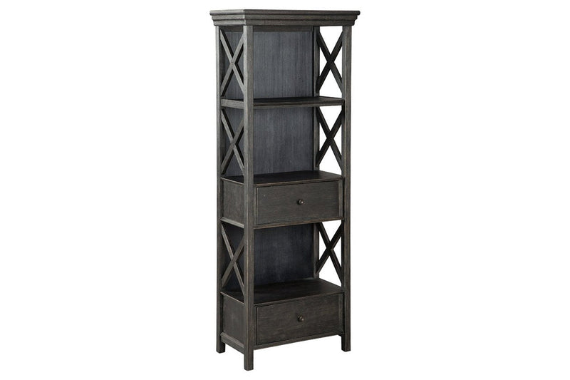Tyler Creek Black/Gray Display Cabinet - DMV FurnitureCabinet