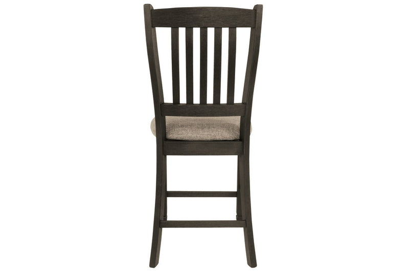 Tyler Creek Black/Grayish Brown Counter Height Bar Stool (Set of 2) - DMV FurnitureBarstool