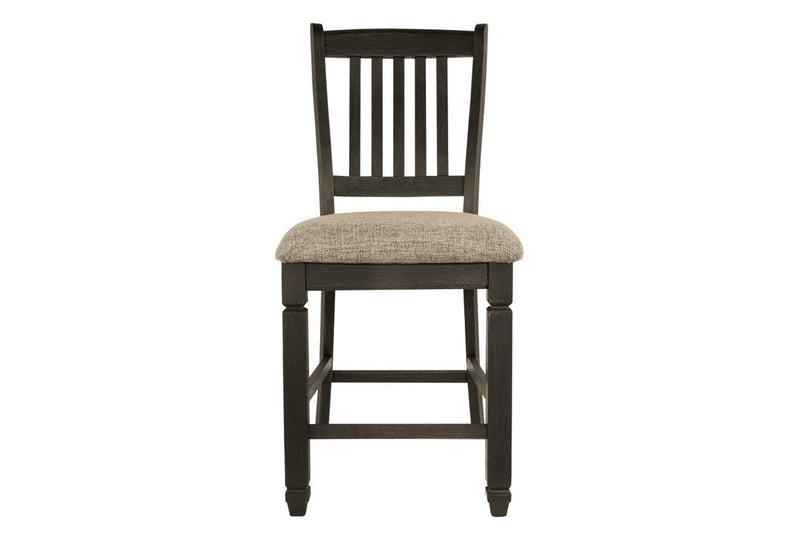 Tyler Creek Black/Grayish Brown Counter Height Bar Stool (Set of 2) - DMV FurnitureBarstool
