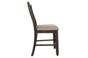 Tyler Creek Black/Grayish Brown Counter Height Bar Stool (Set of 2) - DMV FurnitureBarstool