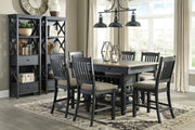 Tyler Creek Black/Grayish Brown Counter Height Set - DMV FurnitureCounter Height Set