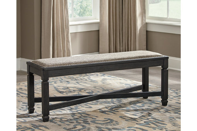 Tyler Creek Black/Grayish Brown Dining Bench - DMV FurnitureAccent Bench