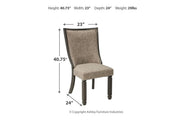 Tyler Creek Black/Grayish Brown Dining Chair (Set of 2) - DMV FurnitureDining Chair