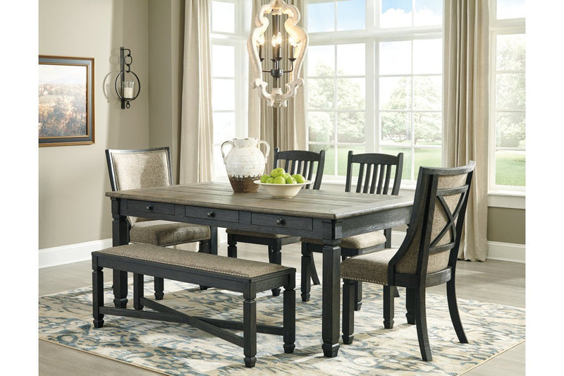 Tyler Creek Black/Grayish Brown Dining Chair (Set of 2) - DMV FurnitureDining Chair