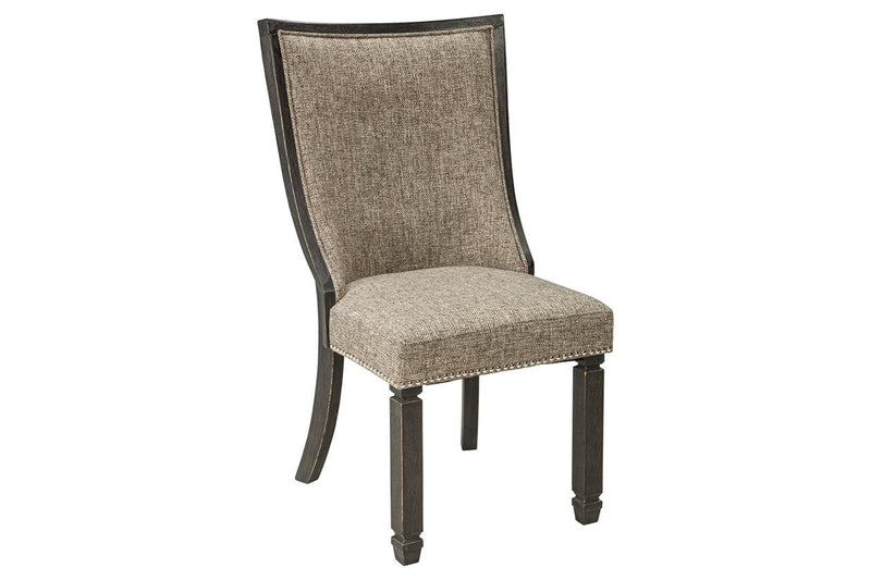 Tyler Creek Black/Grayish Brown Dining Chair (Set of 2) - DMV FurnitureDining Chair