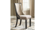 Tyler Creek Black/Grayish Brown Dining Chair (Set of 2) - DMV FurnitureDining Chair