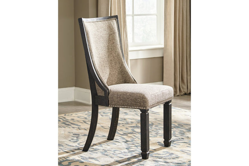 Tyler Creek Black/Grayish Brown Dining Chair (Set of 2) - DMV FurnitureDining Chair