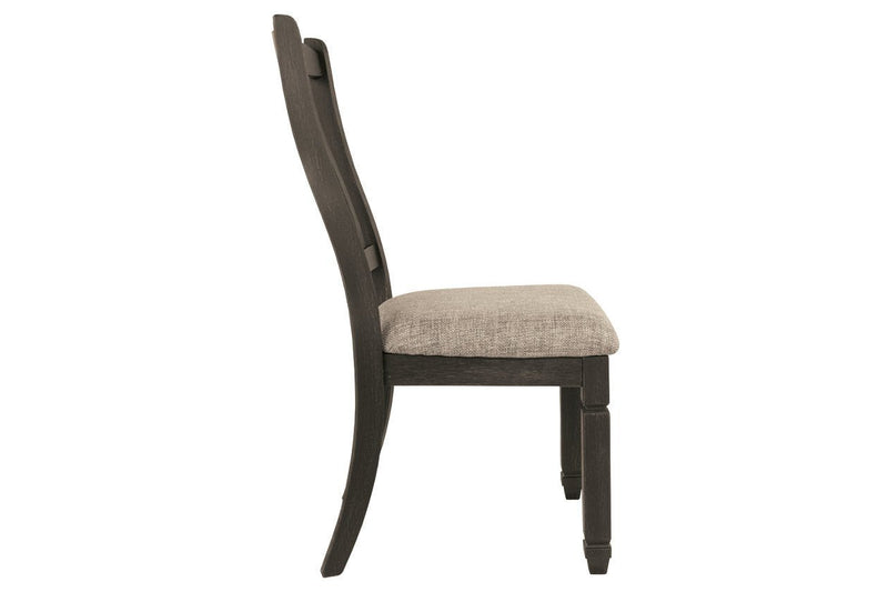 Tyler Creek Black/Grayish Brown Dining Chair (Set of 2) - DMV FurnitureDining Chair