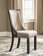 Tyler Creek Black/Grayish Brown Dining Chair (Set of 2) - DMV FurnitureDining Chair