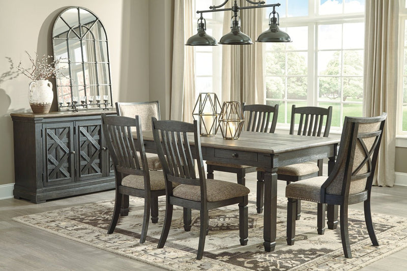 Tyler Creek Black/Grayish Brown Dining Chair (Set of 2) - DMV FurnitureDining Chair