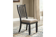 Tyler Creek Black/Grayish Brown Dining Chair (Set of 2) - DMV FurnitureDining Chair