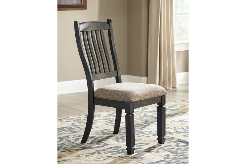 Tyler Creek Black/Grayish Brown Dining Chair (Set of 2) - DMV FurnitureDining Chair