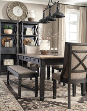 Tyler Creek Black/Grayish Brown Rectangular Dining Set - DMV FurnitureDining Room Set