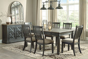 Tyler Creek Black/Grayish Brown Rectangular Dining Set - DMV FurnitureDining Room Set