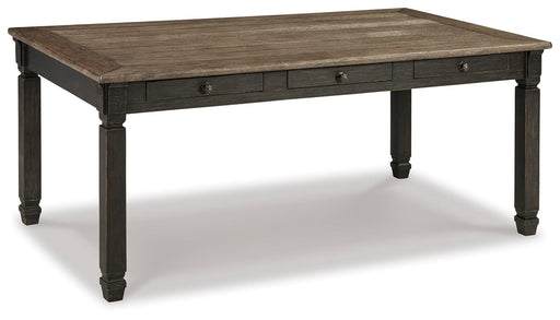 Tyler Creek Dining Table and 4 Chairs in Black/Gray - PKG013996