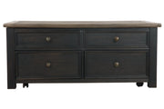 Tyler Creek Grayish Brown/Black Coffee Table with Lift Top - DMV FurnitureCoffee Table