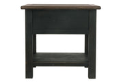 Tyler Creek Grayish Brown/Black End Table - DMV FurnitureEnd Table