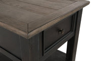 Tyler Creek Grayish Brown/Black End Table - DMV FurnitureEnd Table