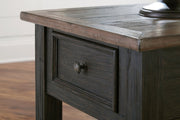 Tyler Creek Grayish Brown/Black End Table - DMV FurnitureEnd Table