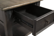 Tyler Creek Grayish Brown/Black End Table - DMV FurnitureEnd Table