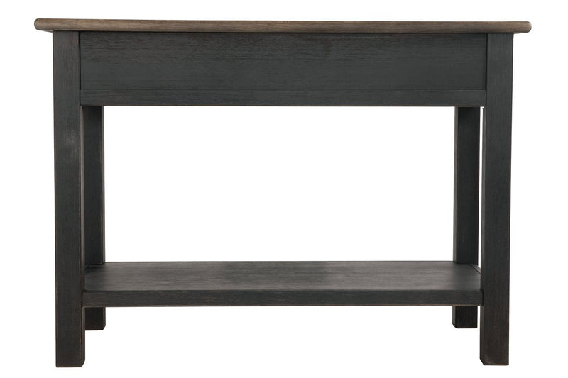 Tyler Creek Grayish Brown/Black Sofa/Console Table - DMV FurnitureSofa Table