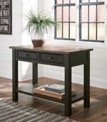 Tyler Creek Grayish Brown/Black Sofa/Console Table - DMV FurnitureSofa Table