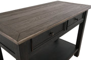 Tyler Creek Grayish Brown/Black Sofa/Console Table - DMV FurnitureSofa Table