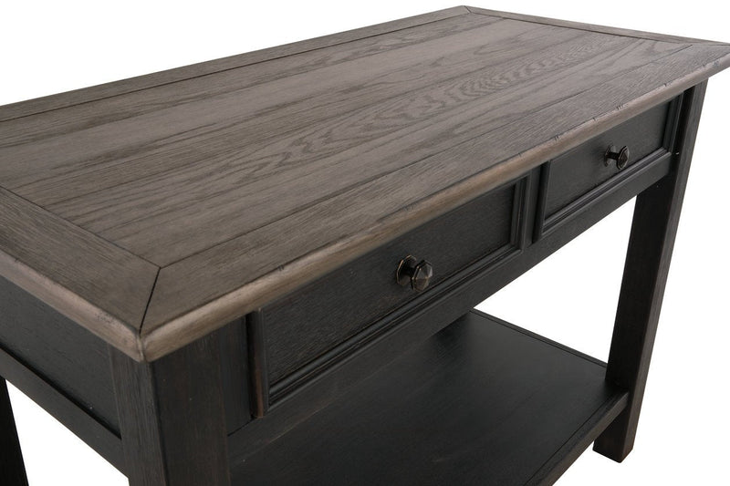 Tyler Creek Grayish Brown/Black Sofa/Console Table - DMV FurnitureSofa Table