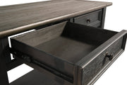 Tyler Creek Grayish Brown/Black Sofa/Console Table - DMV FurnitureSofa Table