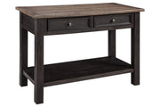 Tyler Creek Grayish Brown/Black Sofa/Console Table - DMV FurnitureSofa Table