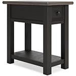 Tyler Creek Two - tone Chairside End Table - DMV FurnitureEnd Table Chair Side