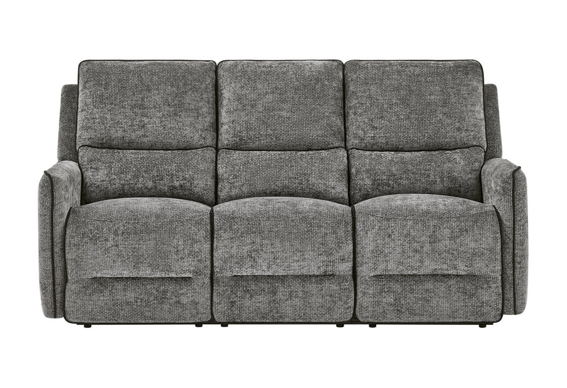 U2203 Dark Grey Power Reclining Sofa - U2203-DRK GRY-PRS