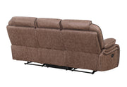 U2250 Brown Reclining Sofa - U2250-BROWN-RS