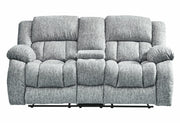 U250 Grey Console Reclining Loveseat - U250-GREY-CRLS