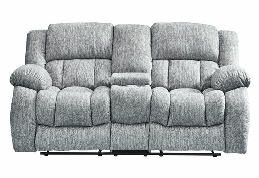 U250 Grey Console Reclining Loveseat - U250-GREY-CRLS