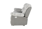 U6028 Grey Console Reclining Loveseat - U6028-GREY-CRLS