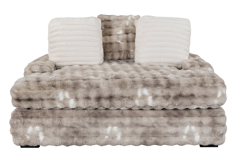 U8292 Grey Lounger Sofa With Usb - DMV FurnitureLoungers