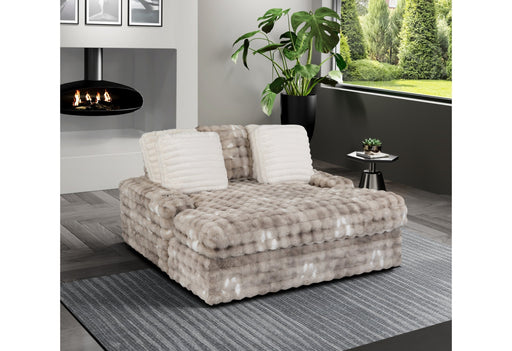 U8292 Grey Lounger Sofa With Usb - DMV FurnitureLoungers