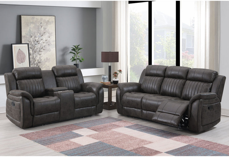 U8517 Grey Glider Recliner - U8517-GREY-GR-N