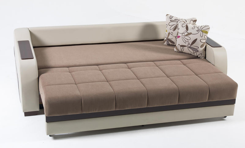 Ultra 3 Seat Sleeper (Optimum Brown) 3 Pieces - DMV FurnitureSleeper Sofa