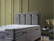 Uludag Storage Bed With Headboard - Queen in Cream - 200-ELIF-ULU-150-EY322-SB
