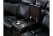 Um02 Black Sectional - DMV FurnitureSectional