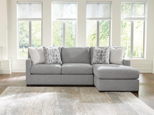 UrbanCrest Pewter 2-Piece Sectional with Chaise - PC20804S3