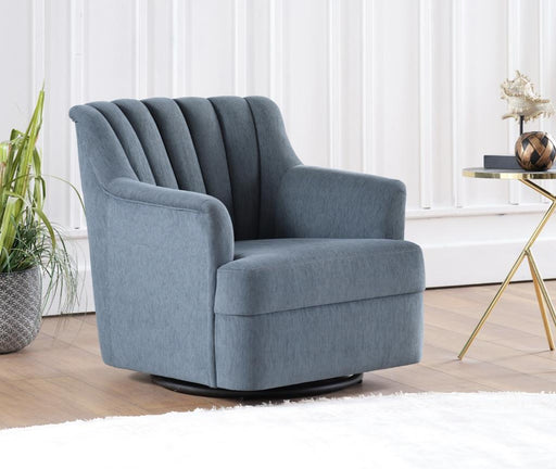 Urbane Swivel Chair (Urbane Petrol Blue) - DMV FurnitureLiving Room Chair