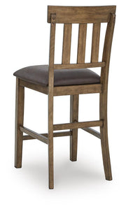 Urbinforte Light Brown Counter Height Barstool (Set of 2) - PCD592-124X2