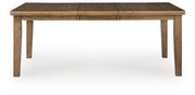Urbinforte Light Brown Dining Extension Table - PCD592-35
