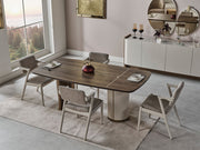 Urgup Diningroom (Consol With Mirror & Dining Table & 6 Dining Chair) - 200-URG-DT-6-SET